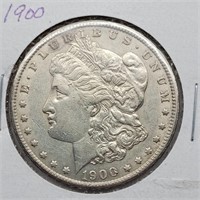 1900 MORGAN SILVER DOLLAR