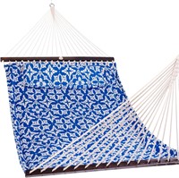 12FT 2-Person Hammock  450 lbs  Floral Navy