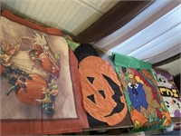 13 Halloween and fall flags