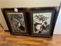 Large Bird Paintings (2)