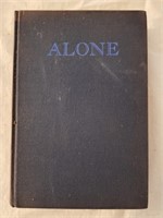 Richard E. Byrd "Alone" Signed Book