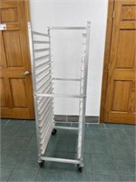 Bun Pan Rack   Holds 18 pans. Missing top front