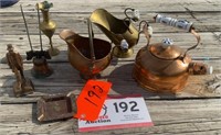 BRASS AND COPPER ITEMS