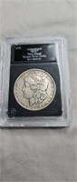 1878 Morgan Silver dollar in case - slabbed Very