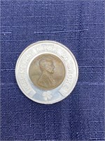 1962 good luck coin token