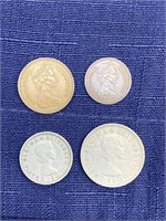 United Kingdom coin lot 50s 70s
