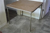 Folding Card Table 33 x 33