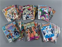 75pc 1980-90's Avengers Comic Books