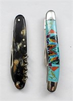 (2) VINTAGE MULTI-FUNCTION POCKET KNIVES