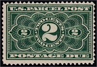 US Stamps #JQ2 Mint Hinged, CV $60