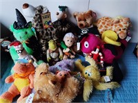 Large Lot of New with Tags Stuffed Toys