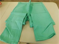 1 Pair Light Green Fire Retardant Safety Pants