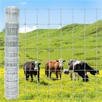 Farm Fence 58x164in Galvanized Field Wire