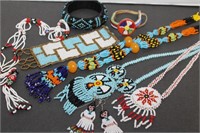 Assortment Of Native American Style Beaded