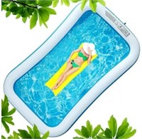 Santabay $95 Retail 10' Inflatable Pool, Above