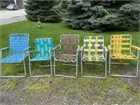 5 Lawn Chairs