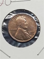 1920 Wheat Penny Cleaned