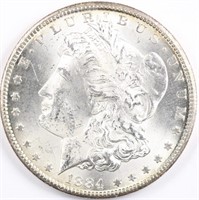 1884-CC BU Morgan Dollar