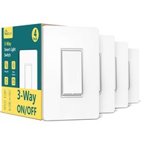 NEW / TREATLIFE, 4 pack,  Smart Light Switch,