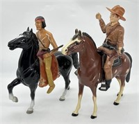 Lot Of 1950s-60s Hartland Western / Cowboy Horses