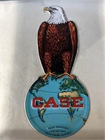 Case metal sign 6.5”x15.5”