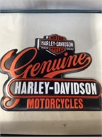 Harley-Davidson metal sign 13x11”