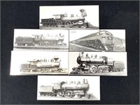 6 Locomotive Spec Cards, Michigan, IN, NV +