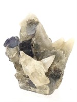 Fluorite w/ Calcite Specimen