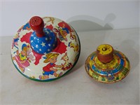 Two Old Tin Tops