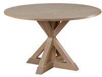 Finch Alfred Modern Farmhouse Rubberwood Table