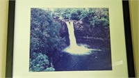 WATER FALL AND POND PHOTO TAKEN IN HAWAII