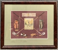 Framed Golf Print