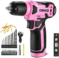 USED $40 Cordless Drill, Built-in LED 8V *MISSING