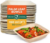 NEW! ECO SOUL 100% Compostable Small 4 Inch 5 Oz