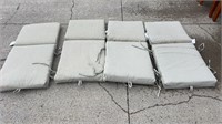 4 Outdoor Seat Cushions