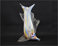 Murano Art Glass Fish Vase