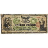 FR. 93 1862 $10 TEN DOLLARS LEGAL TENDER USN