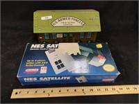 Nintendo NES Satellite & Tin Toy Building