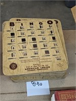 Lot of Salisbury American Legion Bingo Cards