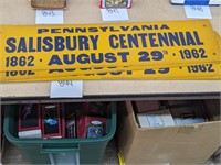 5 Salisbury Centennial Signs - Cardstock