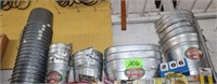 (16) Assort. Galvanized Buckets & Plastic Buckets