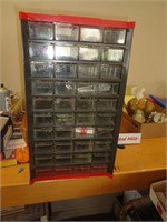 ORGANIZER WITH NUTS, BOLTS & ETC