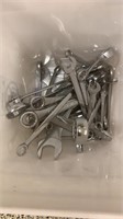 Bucket of metric box wrenches