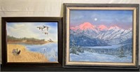 2 Original Oil Paintings