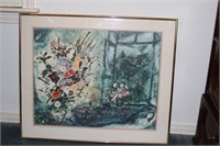 Chagall, "The Open Window" print