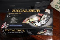 Excalibar 6-in-1 ultimate game travel pack