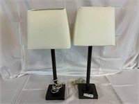 Pair of Contemporary Decorator Lamps