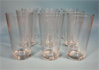 9 16 oz. Pasabahce DORO Pattern Glass Tumblers