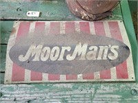 MoorMans Metal Sign