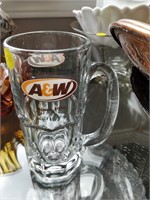 AW root beer glass